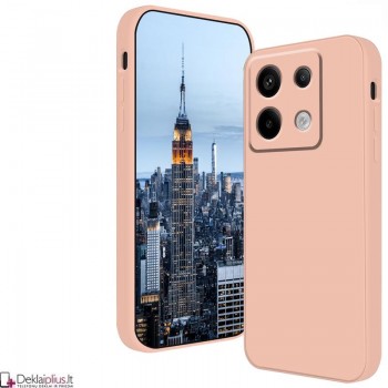 Liquid Air silikoninis dėklas su kameros apsauga - rausvas (Xiaomi Redmi Note 13 Pro 5G/Poco X6 5G) Liquid Air silikoninis dėklas su kameros apsauga - rausvas (Xiaomi Redmi Note 13 Pro 5G/Poco X6 5G)